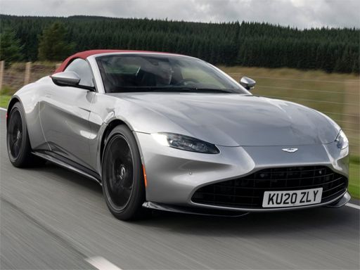 Aston Martin Vantage Roadster Slide - browser game screenshot