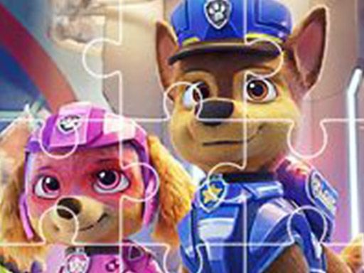 Paw Patrol Jigsaw - browser game screenshot