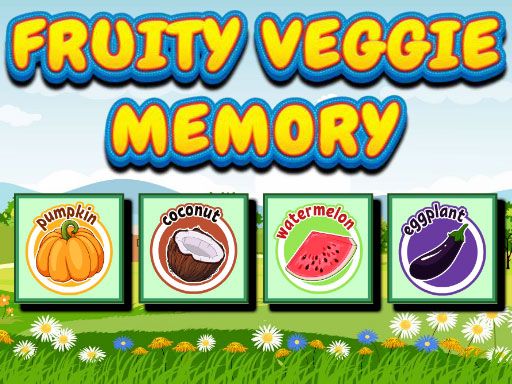 Fruity Veggie Memory Fruity Veggie Memory - browser game screenshot