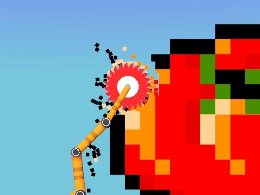 Voxel Destroyer - browser game screenshot
