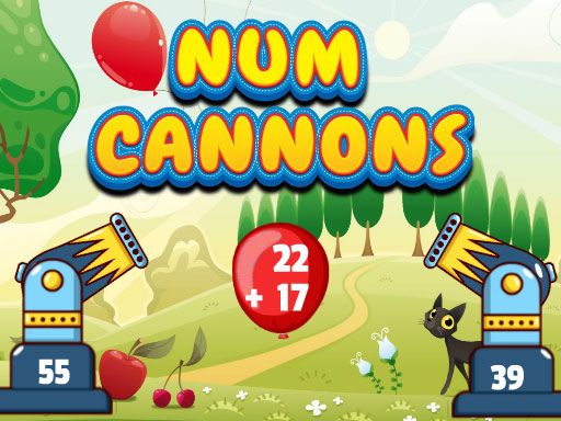 Num Cannons - browser game screenshot