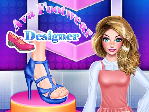 Ava Footwear Designer - browser game screenshot