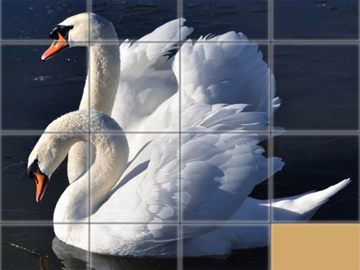 Animals Slide Puzzle - browser game screenshot