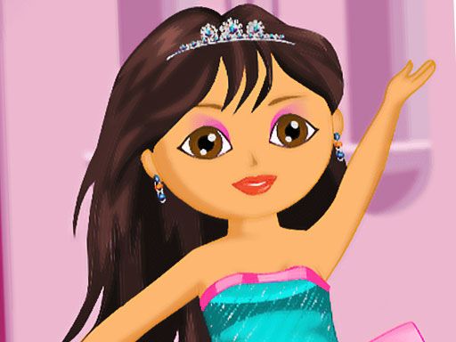 Dora Ballerina Dressup - browser game screenshot