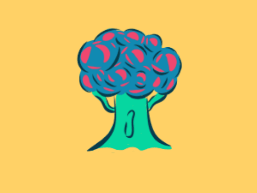Destroy the  tree - browser game screenshot