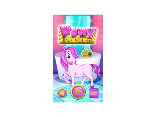 Pony Salon - browser game screenshot