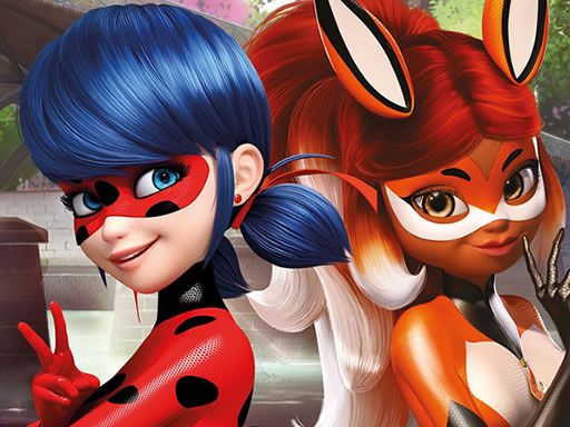 Ladybug Jigsaw - browser game screenshot