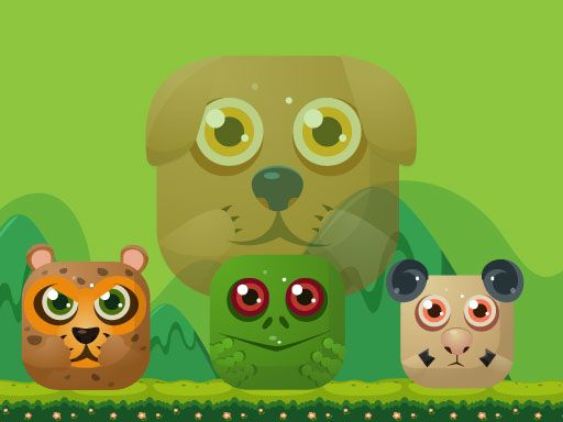 Animal Match Master - browser game screenshot
