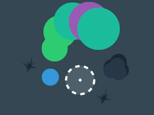 Throw Colored Balls - browser game screenshot