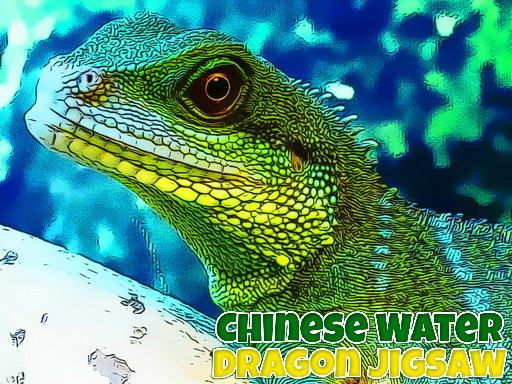 Chinese Water Dragon Jigsaw - browser game screenshot