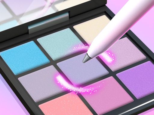 Makeup Kit Color Mixing - browser game screenshot