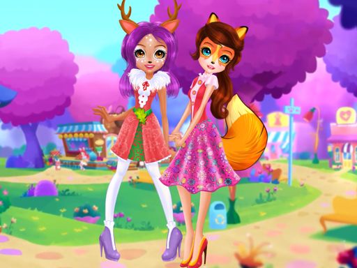 Enchanting Animal Spirits - browser game screenshot