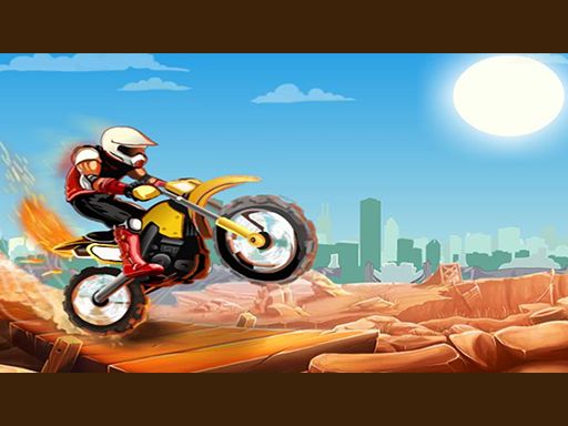 Moto Ride  Beach  - browser game screenshot