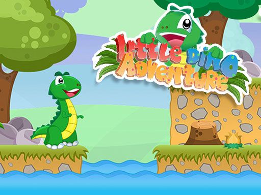 Little Dino Adventure Game - browser game screenshot
