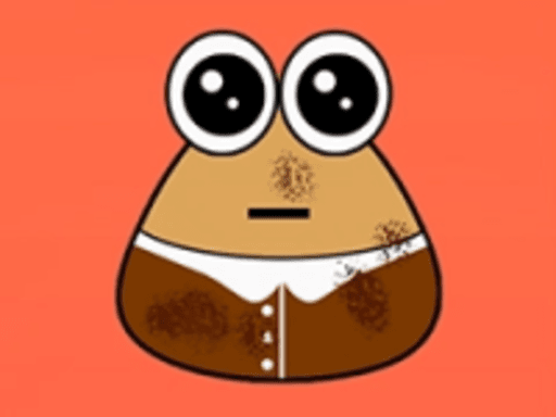 Pou Caring For Kid - browser game screenshot