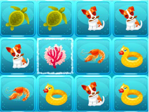 Sea Travel Match 3 - browser game screenshot