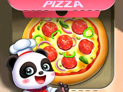 Little Panda Space Kitchen - browser game screenshot