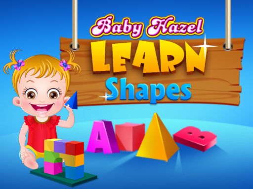 Baby Hazel Learns Shapes - browser game screenshot