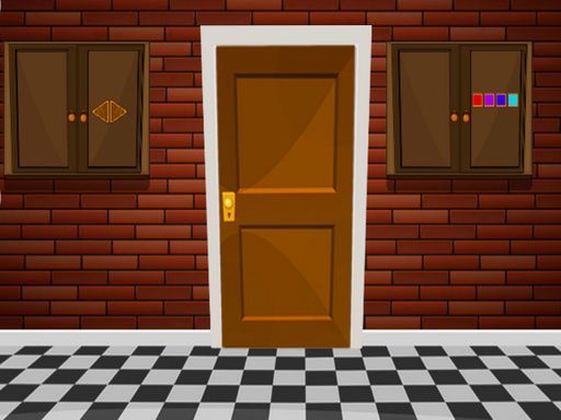 Brick House Escape - browser game screenshot