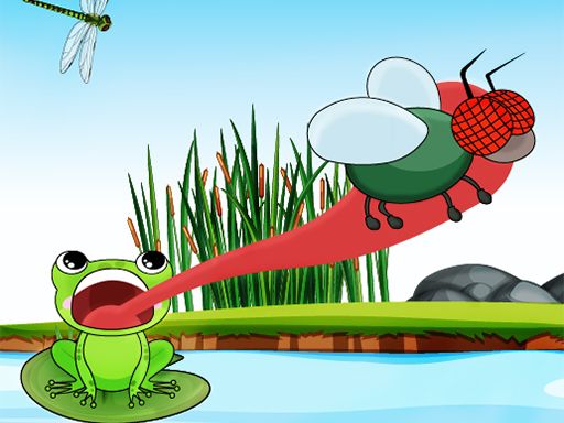 Hungry Frog - browser game screenshot