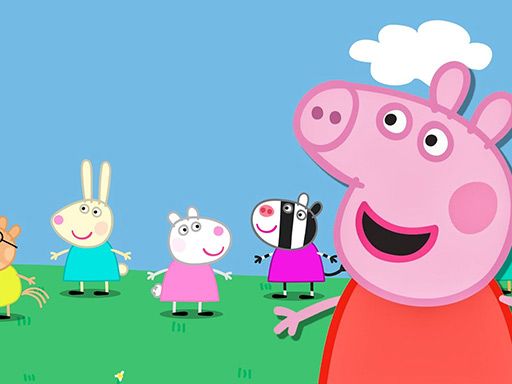 Peppa Pig Slide - browser game screenshot