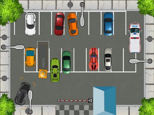 HTML5 Parking Car - browser game screenshot