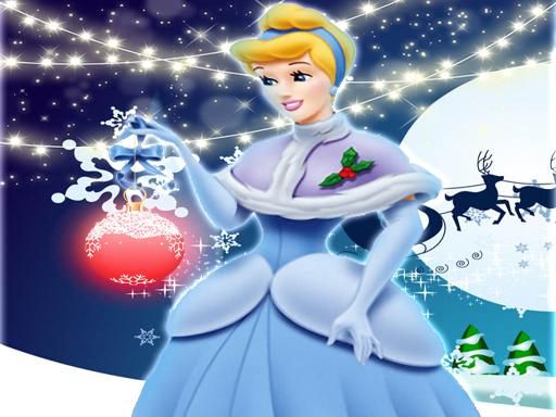 Cinderella Xmas Game - browser game screenshot
