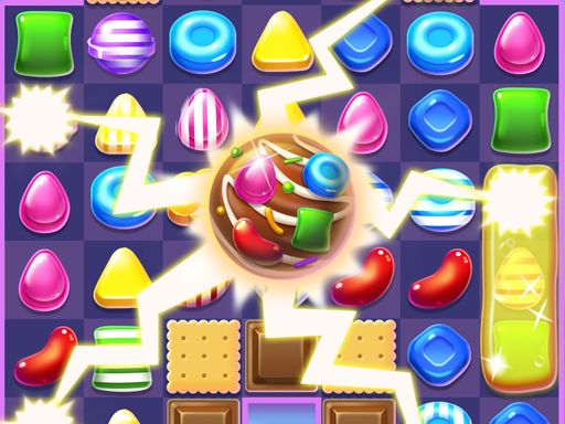 Candy Sweet Mania - Match 3 - browser game screenshot