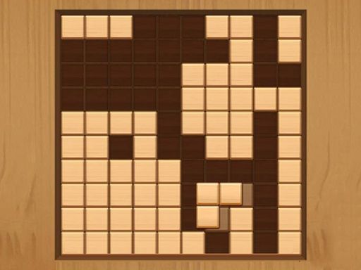 Woodoku Online - browser game screenshot