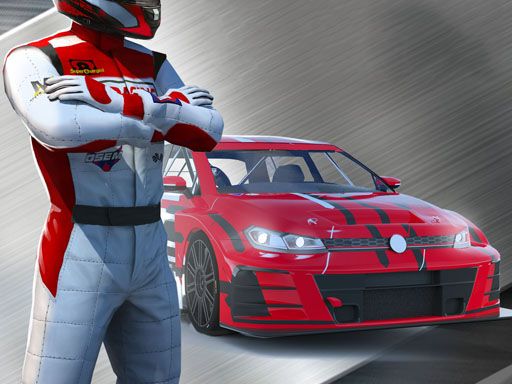 Stock Car Racing - browser game screenshot