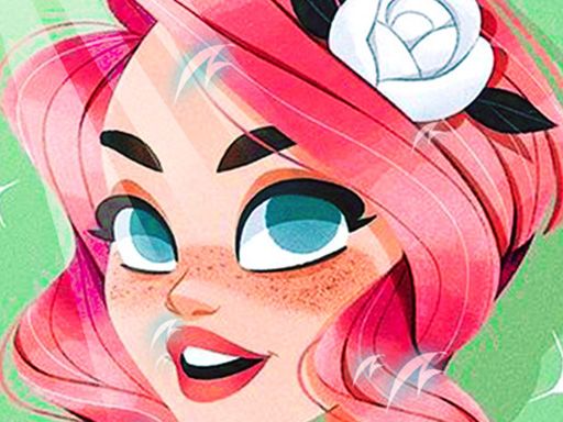 Lovely Dresses for Girls - browser game screenshot