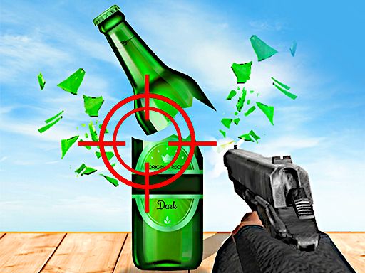 Real Bottle Shooter 3D - browser game screenshot