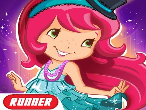 Strawberry Shortcake Runner Game Adventure - browser game screenshot