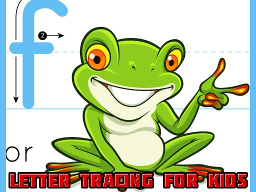 Letter Tracing For Kids - browser game screenshot