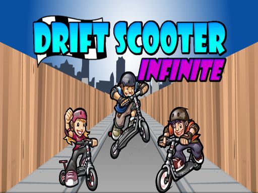 Drift Scooter - Infinite - browser game screenshot