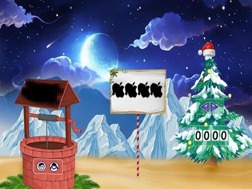 Christmas Girl Escape - browser game screenshot