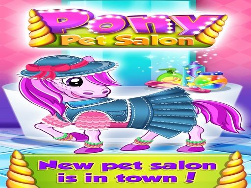 Pony Pet Saloon - browser game screenshot