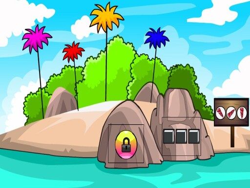 Abandoned Island Escape - browser game screenshot