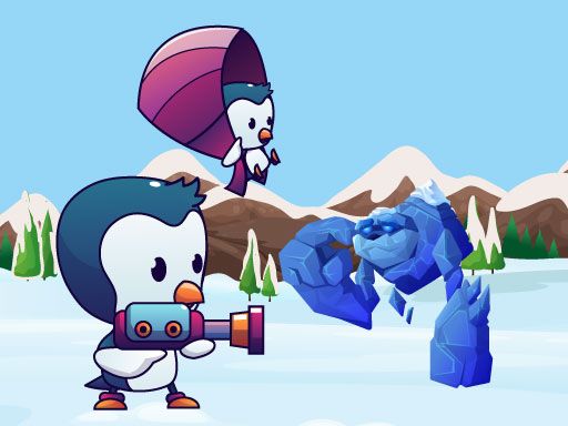 Angry Penguins - browser game screenshot