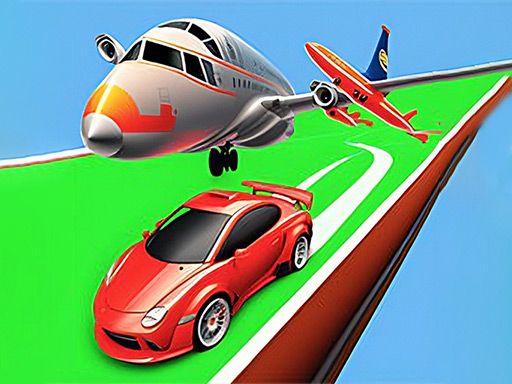 Epic Car: Transform Race - browser game screenshot