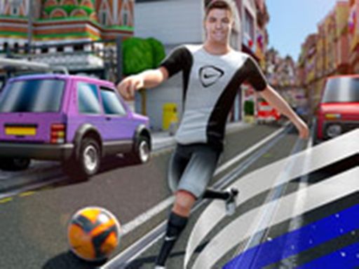 Cristiano Ronaldo Kick N Run Cristiano Ronaldo Kick N Run - browser game screenshot