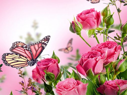 Butterflies Puzzle - browser game screenshot