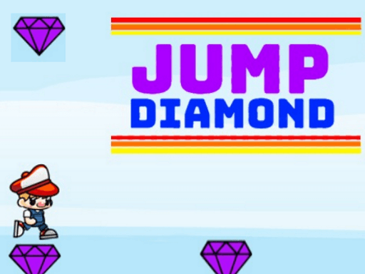 Jump Diamond - browser game screenshot