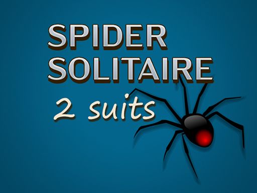 Spider Solitaire 2 Suits - browser game screenshot