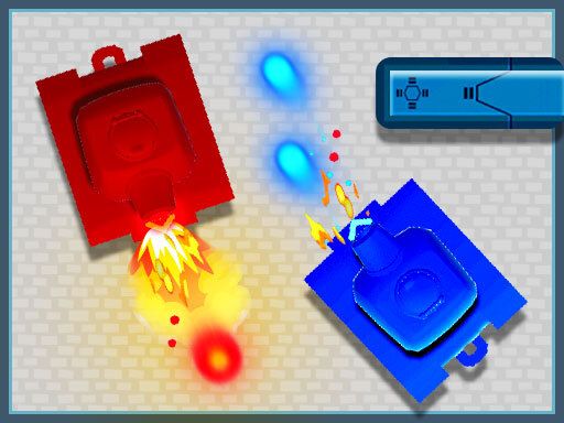 Tank Duel 3D - browser game screenshot