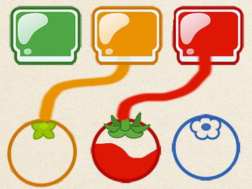 Pick Color Paint Fruits Pick Color Paint Fruits - browser game screenshot