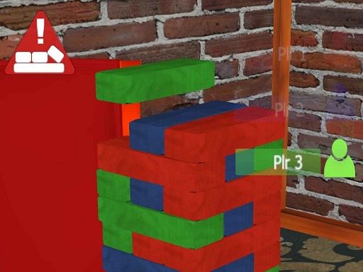 Bricks Jenga 3D - browser game screenshot