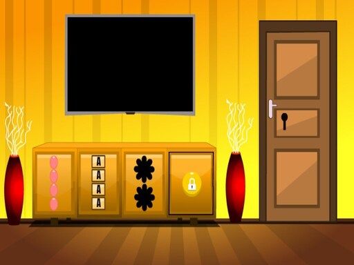 Yellow House Escape - browser game screenshot
