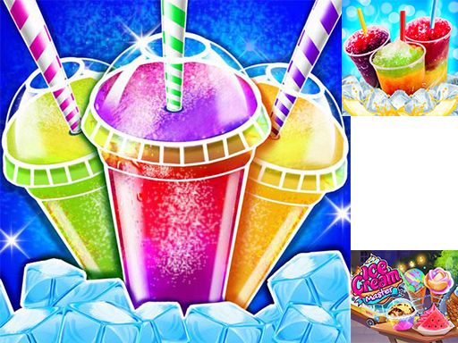 Icy Food Maker - Frozen Slushy - browser game screenshot