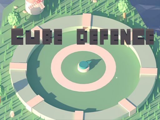 Cube Defence 3D - browser game screenshot